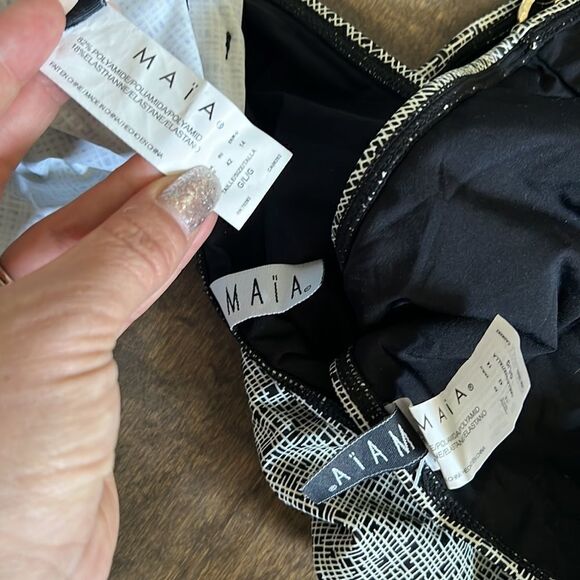 Maia Tankini swimsuit set 3 piece set Large - Picture 15 of 15